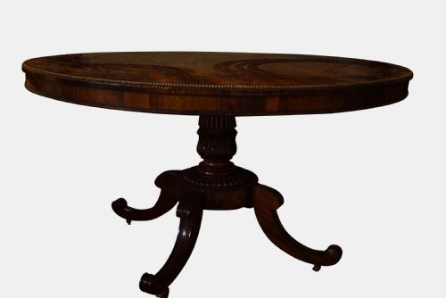 George IV Rosewood Circular Breakfast Table