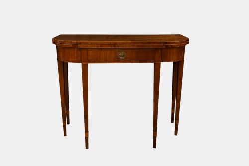 George III Mahogany Tea Table