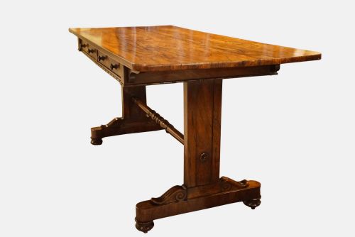 William IV Rosewood Library/dining Table