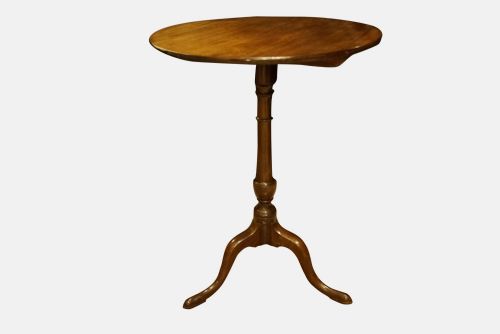 A George III Mahogany Circular Wine Table