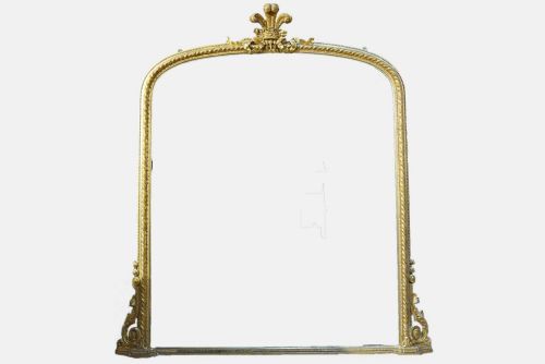 Large Carved and Gilt Mirror