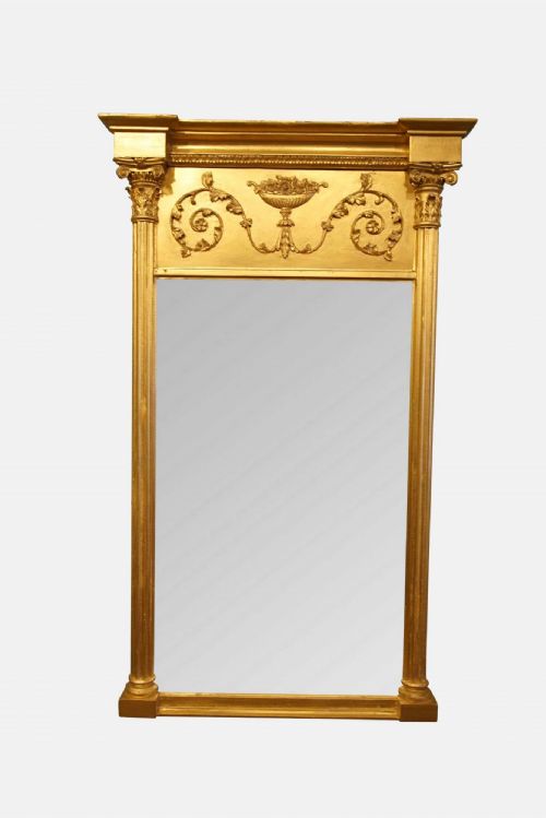 Regency Giltwood Pier Mirror