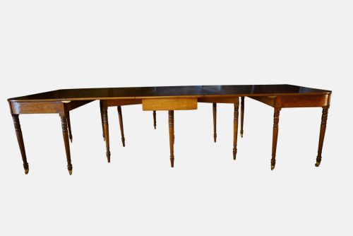 18thc Mahogany Drop-leaf Dining Table
