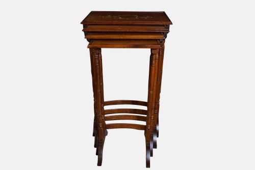 An Anglo-indian Quartetto Nest of Tables