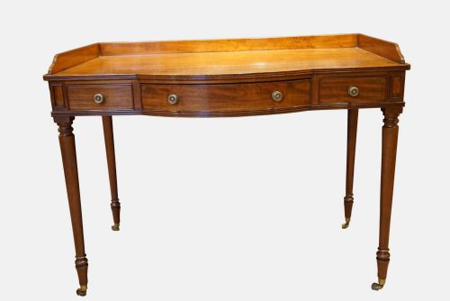 A 3 Drawer Mahogany Side Table