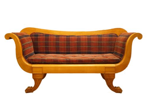 William IV Satin Walnut Sofa