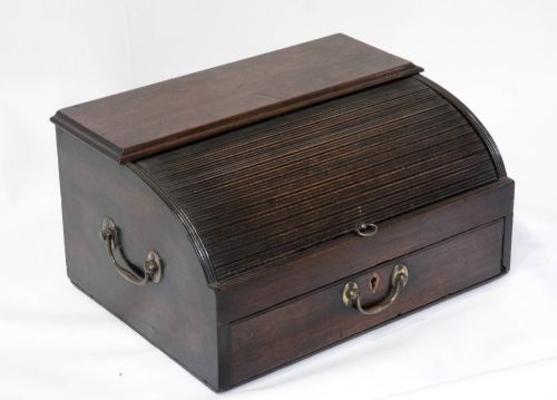 Miniature Tambour Froned Lap Desk