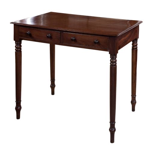 Mahogany 2 Drawer Side Table