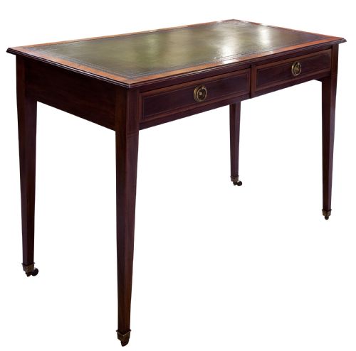 Edwardian Inlaid Writing Table