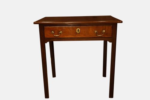 George III Mahogany Side Table
