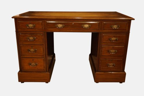 Mahogany Pedestal Desk
