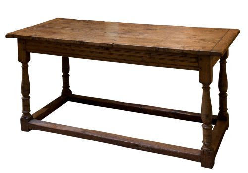 A Late 17thc Oak Refrectory Table