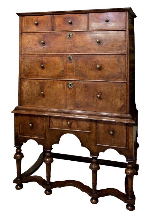 Queen Anne Walnut Chest