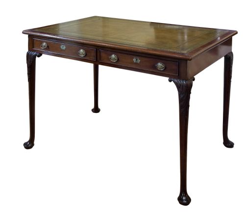 George III Mahogany Writing Table