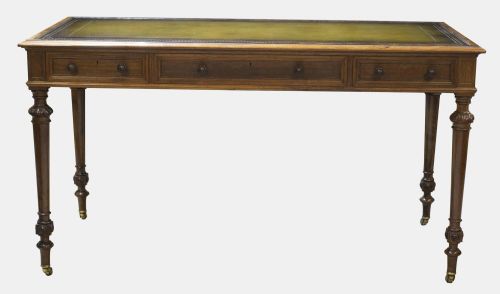 Rosewood Writing Table/library Table (Made by Morant & Co - Cabinet Makers to the Queen Victoria)