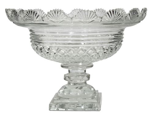 Regency Cut Glass Footed Sweetmeat