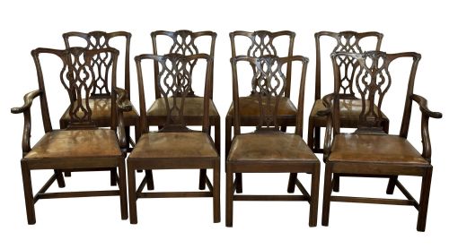 Set of 8 George III Period Dining Chairs