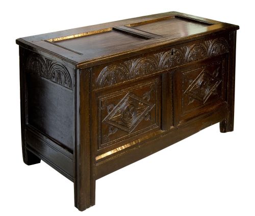 17thc Oak Coffer