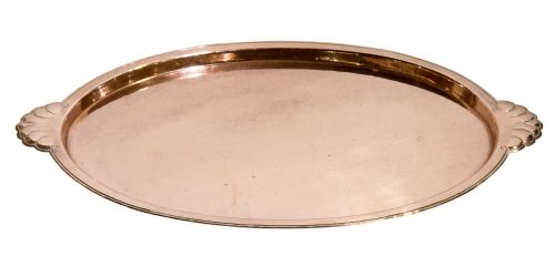 Arts & Crafts Oval Copper Tray C1900