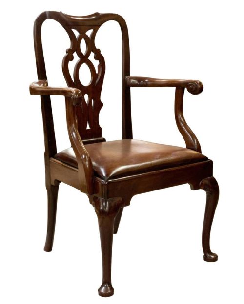 Mahogany Elbow Chair