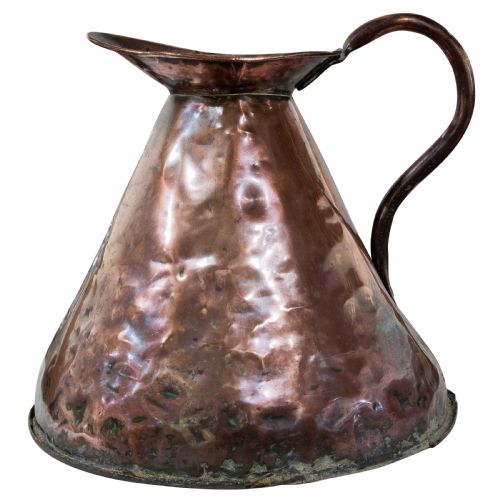 Heavy 19th Century Victorian Copper 'Harvest' Jug