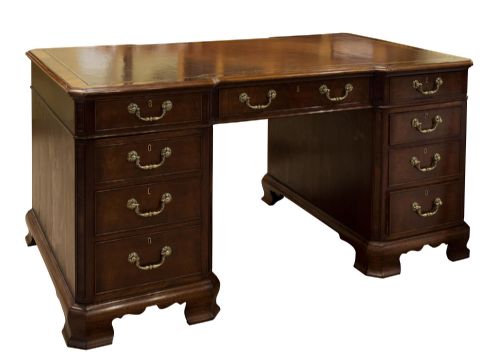 19thc Mahogany Desk