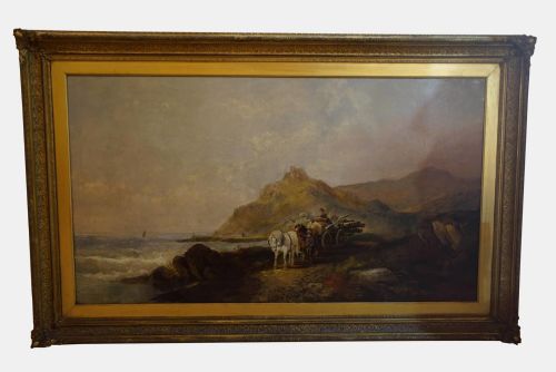 Dunstanborough Castle Joseph Horlor 1834-1866
