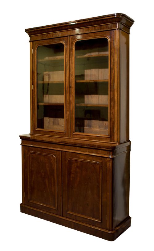 19thc Mahogany Bookcase