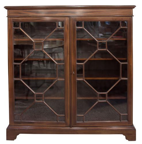 Astragal Glazed Bookcase by S&a Jewell Holborn London C1890