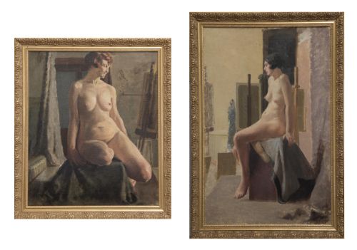 A Pair of 20th Century Nudes