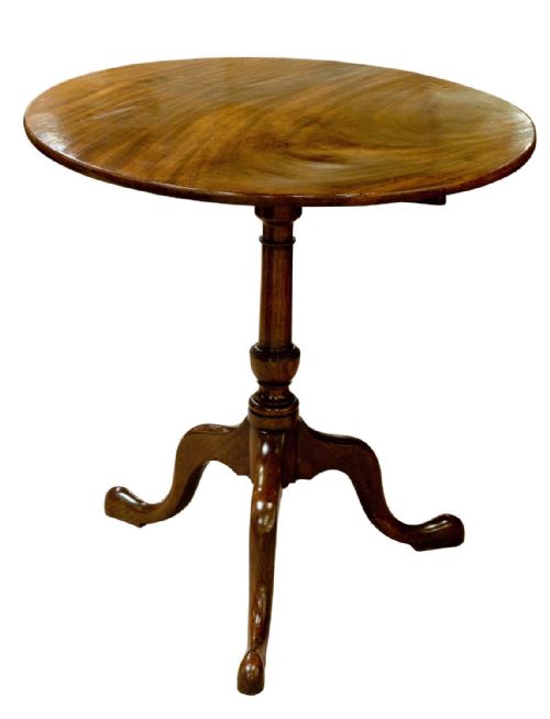 George III Mahogany Snap Top Tripod Table of Lovely Colour C1780