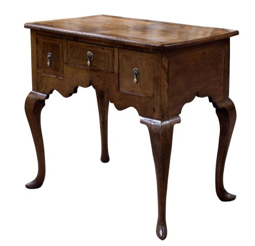 George II Style Walnut Low Boy