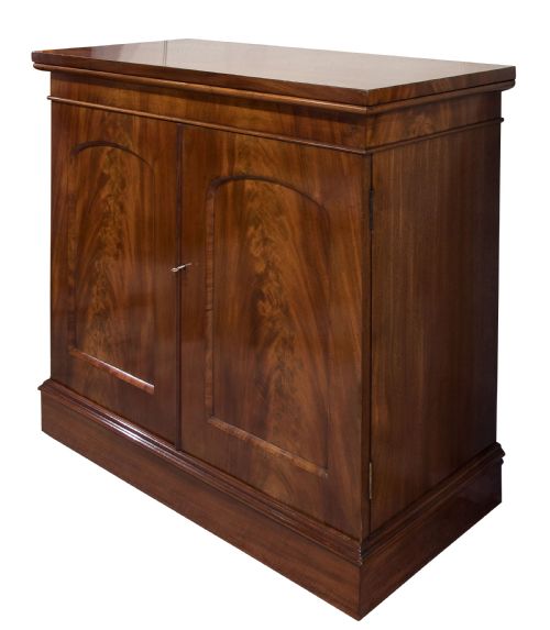 Victorian Flame Mahogany Chiffonier C1870