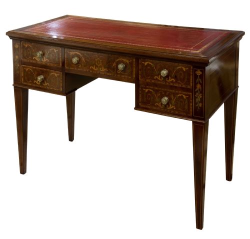Late 19thc Sheraton Revival Desk
