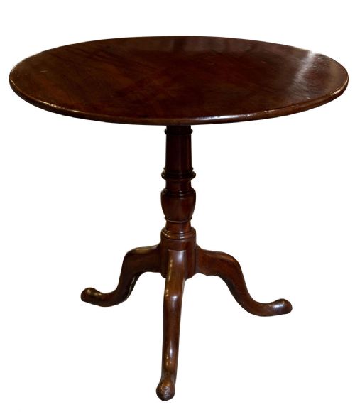 Georgian Mahogany Tripod Table C1780