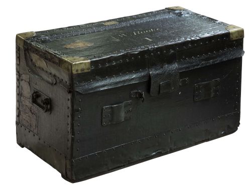 19thc Campaign Trunk by Thresher & Glenny, 192 Strand, London C1880