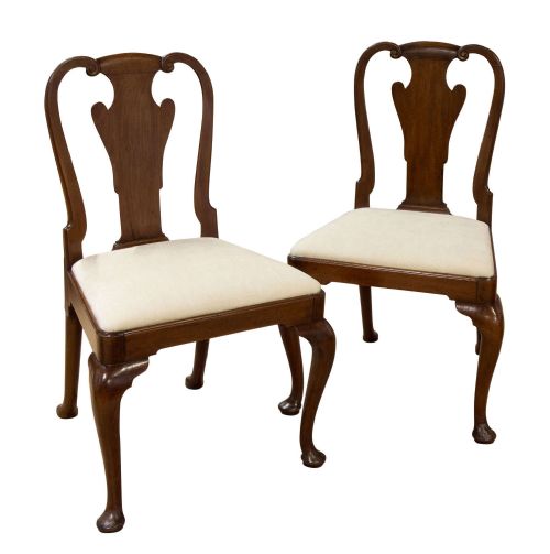 Pair of George III Mahogany Chairs