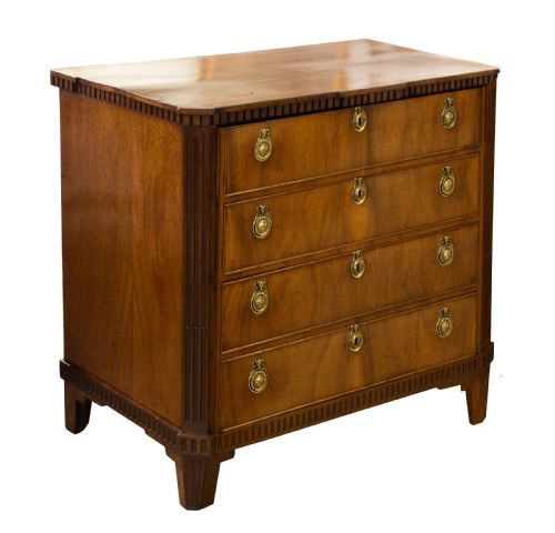 Dutch Mahogany Chest of Drawers C1800