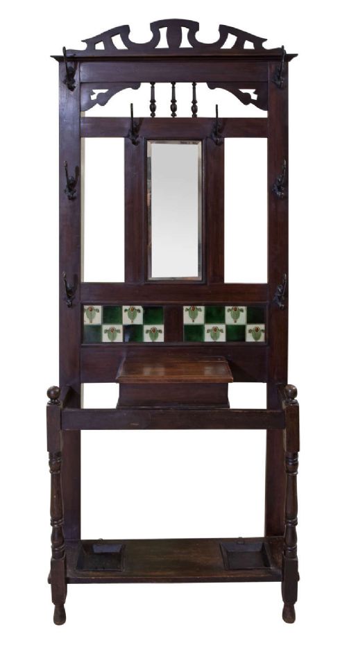 Mahogany Hall Stand Circa 1900