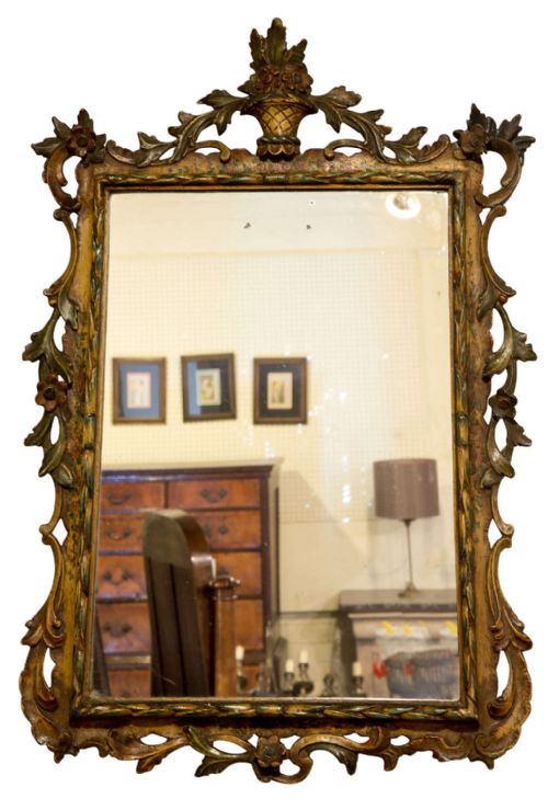 Italian Carved Mirror 18thc