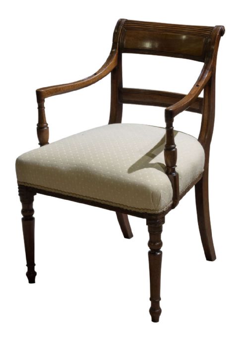 Regency Mahogany Desk Chair
