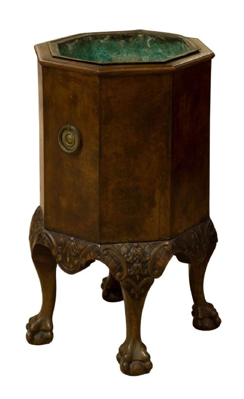 Mahogany Cellarette 19thc