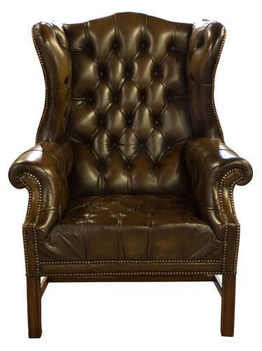 Leather Wing Chair