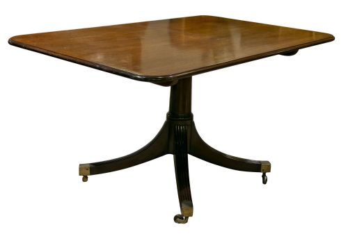 Regency Mahogany Rectangular Breakfast Table