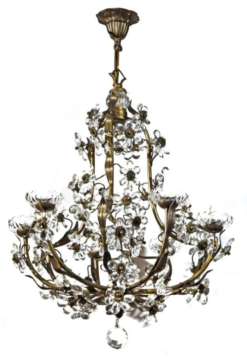 Decorative French 6 Light Chandelier