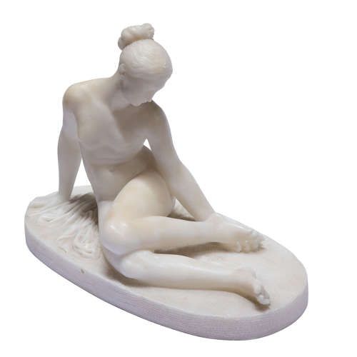Carved Alabaster Sculpture