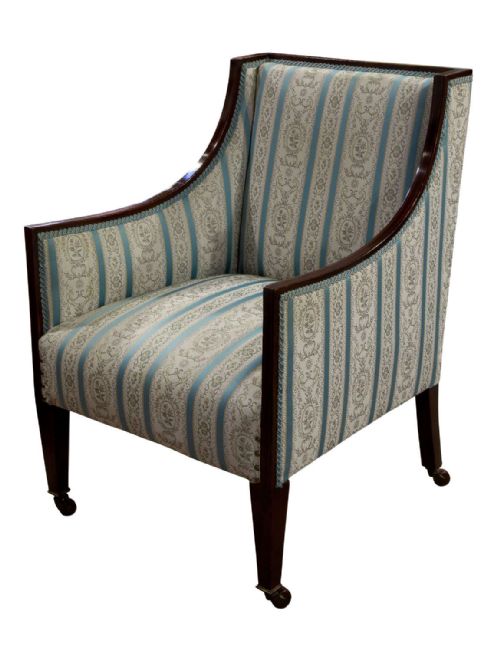 
Mahogany Framed Easy Chair C1910