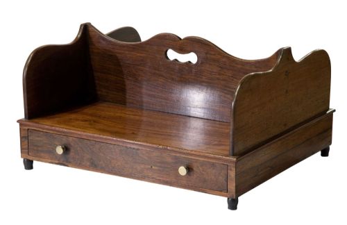 Rosewood Twin Shelf Book Carrier