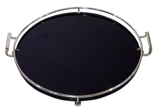 Art Deco Glass Tray