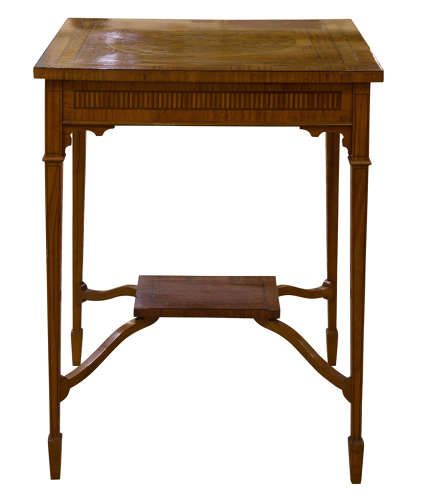 Rectangular Satinwood Centre Table C1900